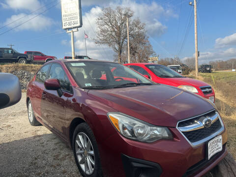 2012 Subaru Impreza for sale at AFFORDABLE USED CARS in Highlandville MO