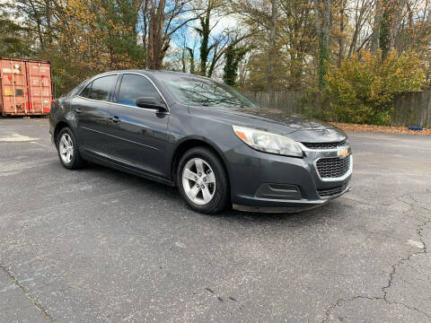 2014 Chevrolet Malibu for sale at JR Motors in Monroe GA