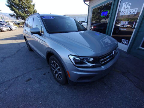 2021 Volkswagen Tiguan for sale at K & S Auto Sales in Smithfield UT