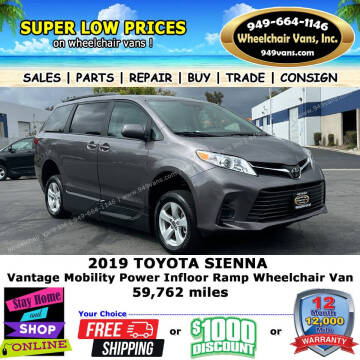 2019 Toyota Sienna LE Mobility 7-Passenger