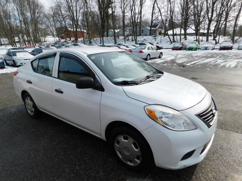 2012 Nissan Versa for sale at Macrocar Sales Inc in Uniontown OH