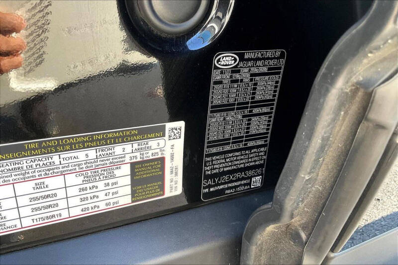 2024 Land Rover Range Rover Velar P250 S