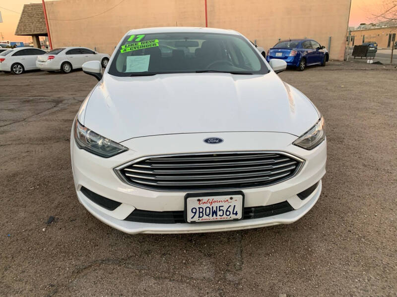 2017 Ford Fusion for sale at Route 66 Auto Center Inc in Victorville CA