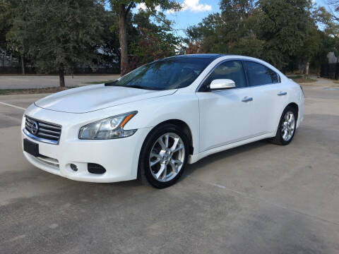 2012 Nissan Maxima for sale at Safe Trip Auto Sales in Dallas TX