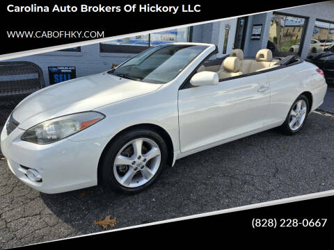 2007 Toyota Camry Solara for sale at Carolina Auto Brokers of Hickory LLC in Hickory NC