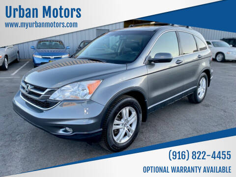 2010 Honda CR-V for sale at Urban Motors in Sacramento CA