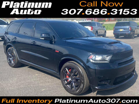 2018 Dodge Durango for sale at Platinum Auto in Gillette WY