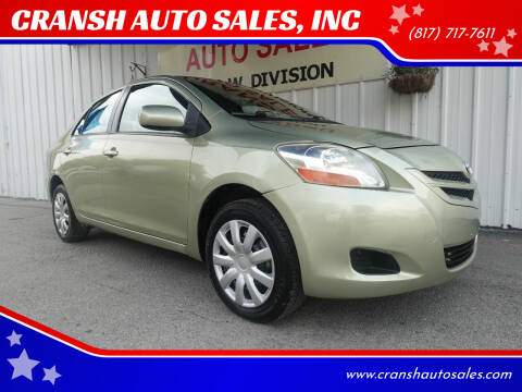 2007 Toyota Yaris for sale at CRANSH AUTO SALES, INC in Arlington TX