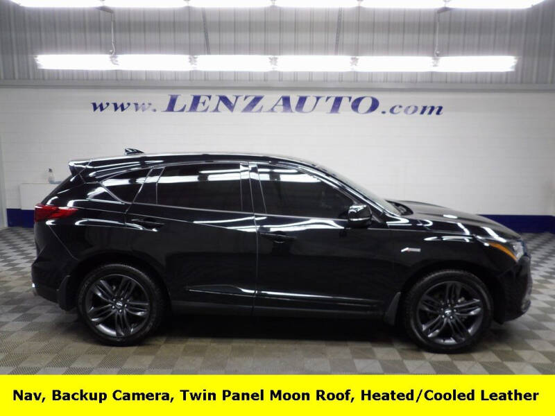 2022 Acura RDX for sale at LENZ TRUCK CENTER in Fond Du Lac WI
