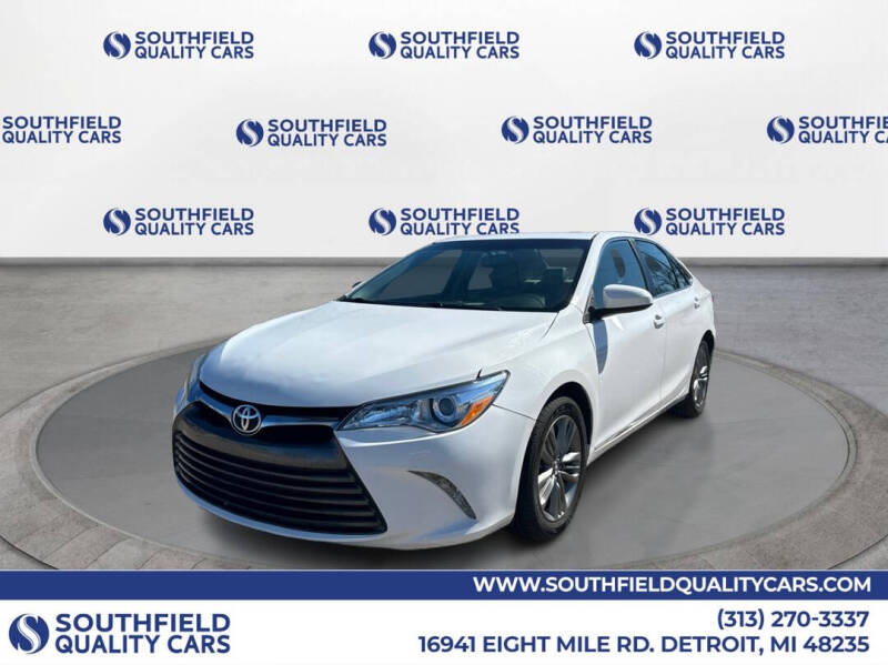 2017 Toyota Camry for sale at SOUTHFIELD QUALITY CARS in Detroit MI