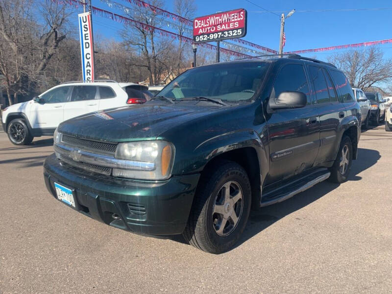 2003 Chevrolet TrailBlazer for sale at Dealswithwheels in Inver Grove Heights MN