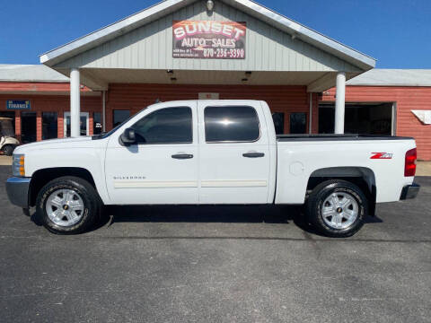 2012 Chevrolet Silverado 1500 for sale at Sunset Auto Sales in Paragould AR