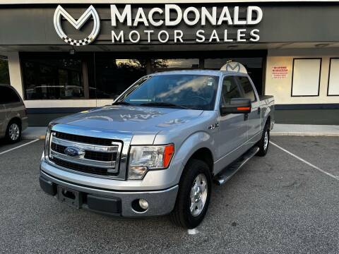 2013 Ford F-150 for sale at MacDonald Motor Sales in High Point NC