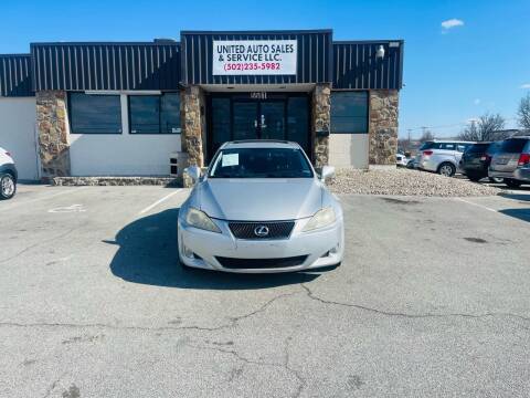 2008 Lexus IS 250 for sale at United Auto Sales and Service in Louisville KY