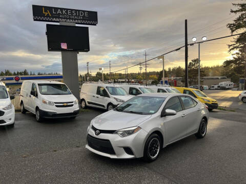 2016 Toyota Corolla for sale at Lakeside Auto in Lynnwood WA