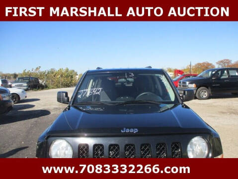2013 Jeep Patriot for sale at First Marshall Auto Auction in Harvey IL