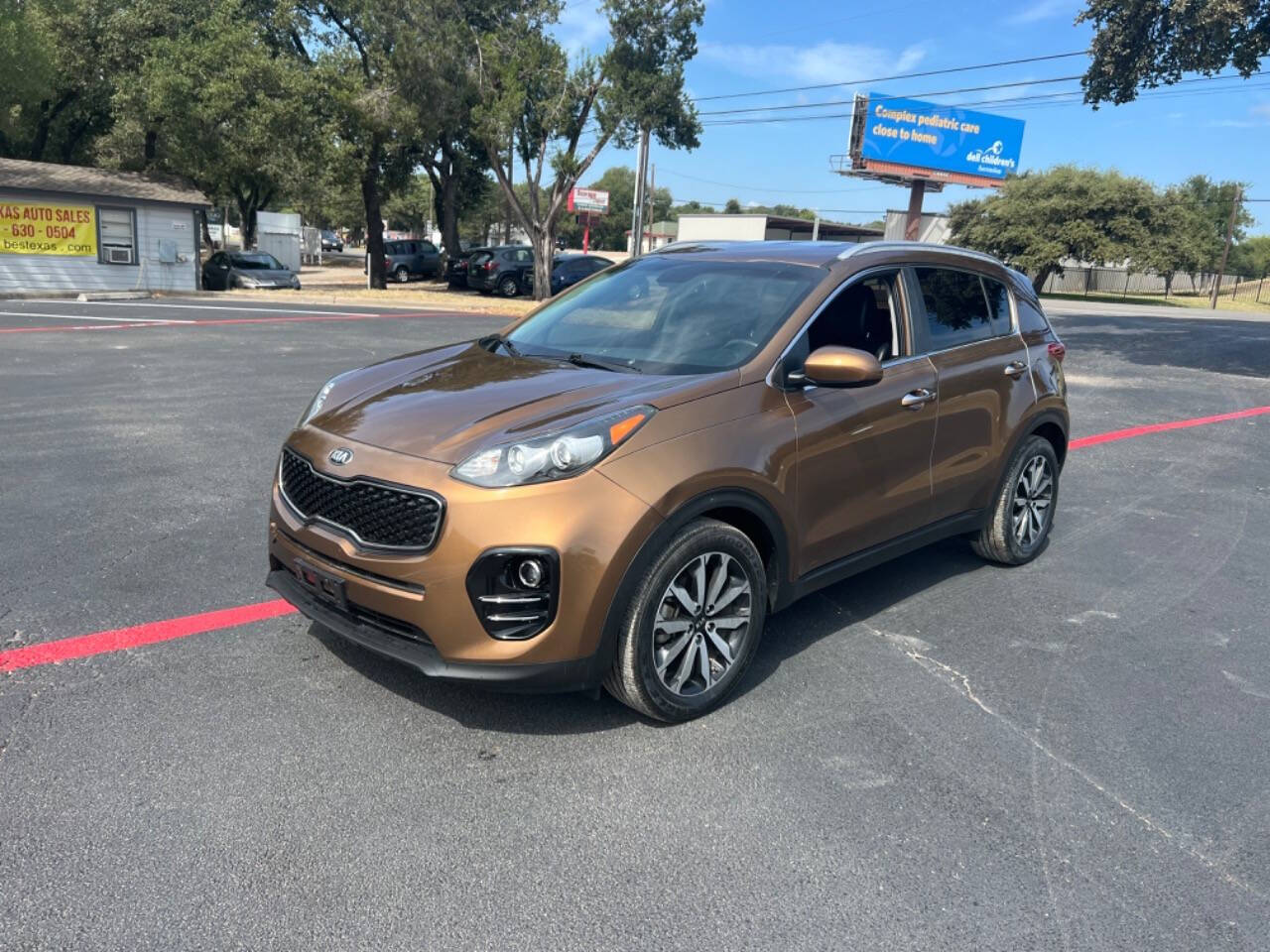 2017 Kia Sportage for sale at AUSTIN PREMIER AUTO in Austin, TX