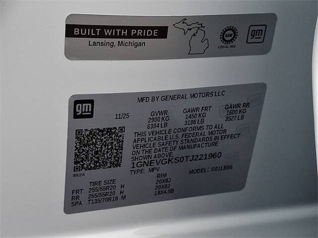 2026 Chevrolet Traverse LT