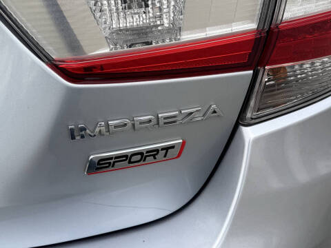 2019 Subaru Impreza Sport