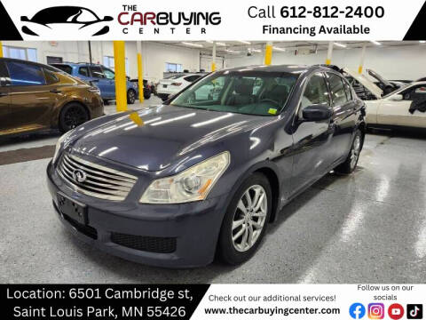 2009 Infiniti G37 Sedan for sale at The Car Buying Center in Saint Louis Park MN