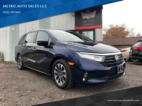 2021 Honda Odyssey for sale at METRO AUTO SALES LLC in Lino Lakes MN