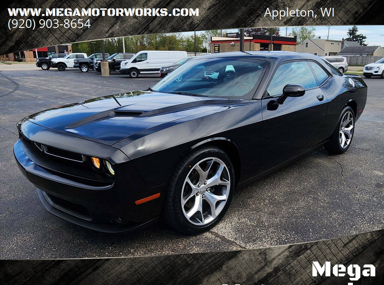 Black 2016 Dodge Challenger SXT SXT 2dr Coupe 1