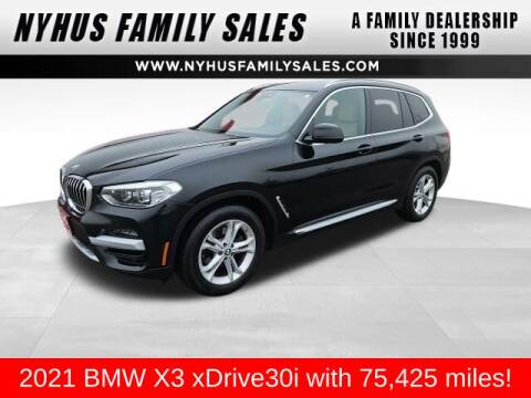 2021 BMW X3 for sale at Nyhus Family Sales in Perham MN