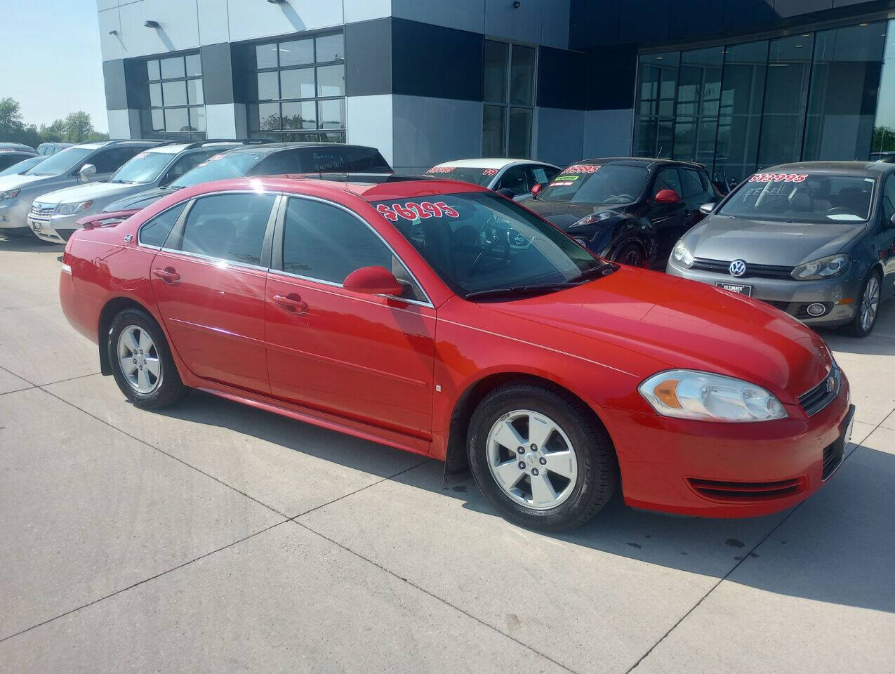 Red 2009 Chevrolet Impala LT LT 4dr Sedan 1