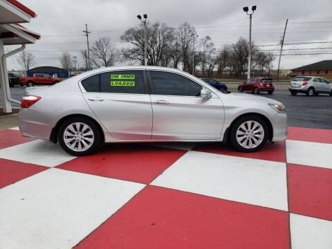 2013 Honda Accord for sale at TEAM ANDERSON AUTO GROUP INC in Richmond IN