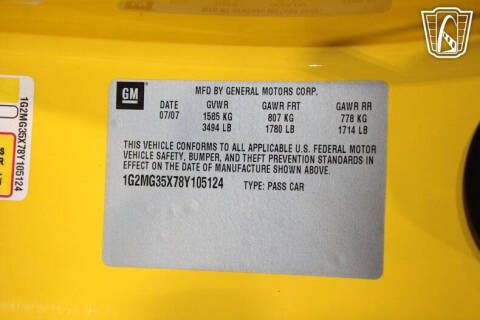 2008 Pontiac Solstice GXP