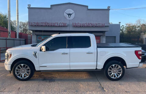 2021 Ford F-150 for sale at Eazy Auto Finance in Dallas TX