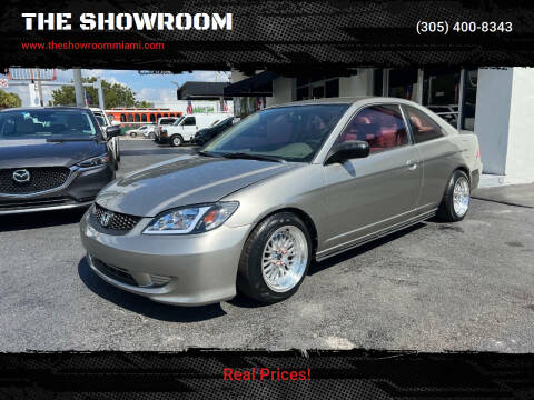 2005 Honda Civic for sale at THE SHOWROOM in Miami FL