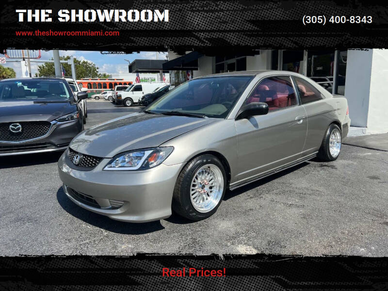 2005 Honda Civic for sale at THE SHOWROOM in Miami FL