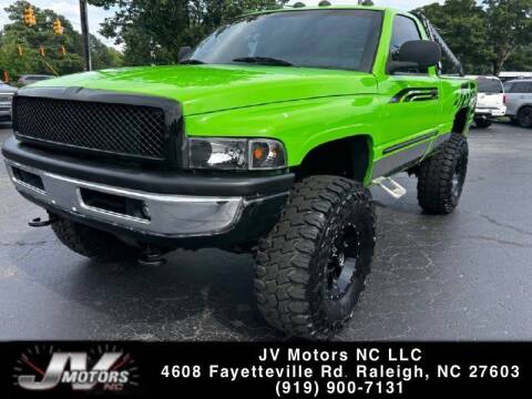 2001 Dodge Ram 1500 for sale at JV Motors NC LLC in Raleigh NC