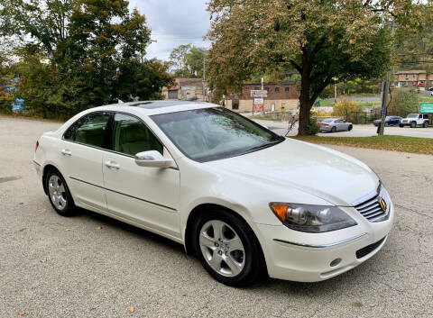 2007 Acura RL for sale at STIRLING MOTORS, LLC in Irwin PA