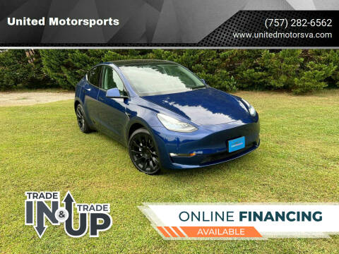 2021 Tesla Model Y for sale at United Motorsports in Virginia Beach VA