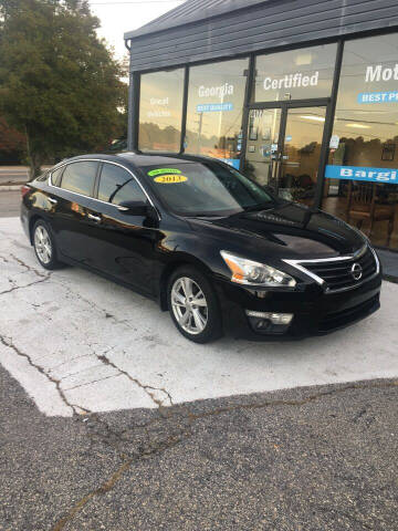 2013 Nissan Altima for sale at Georgia Certified Motors in Stockbridge GA