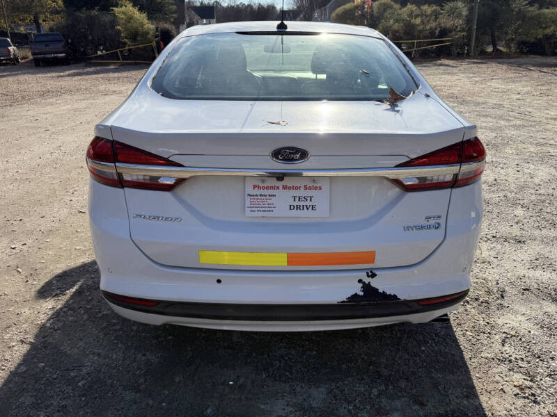 2017 Ford Fusion Hybrid SE