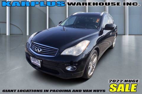 2013 Infiniti EX37 for sale at Karplus Warehouse in Pacoima CA