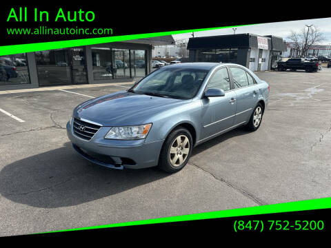 2010 Hyundai Sonata for sale at All In Auto in Palatine IL