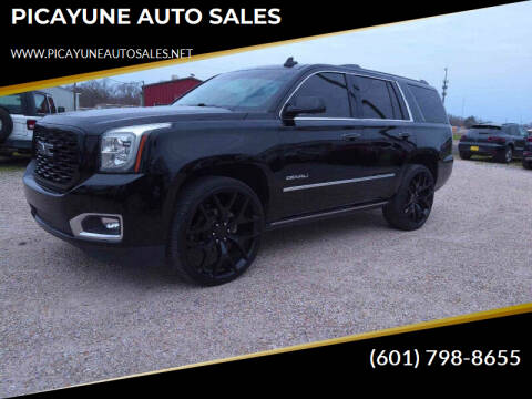 2019 GMC Yukon for sale at PICAYUNE AUTO SALES in Picayune MS