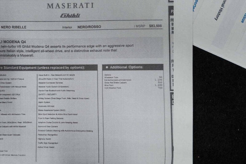 2022 Maserati Ghibli Modena Q4