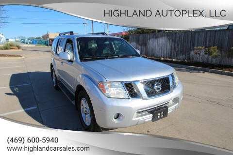 2011 Nissan Pathfinder for sale at Highland Autoplex, LLC in Dallas TX