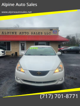 2006 Toyota Camry Solara for sale at Alpine Auto Sales in Carlisle PA