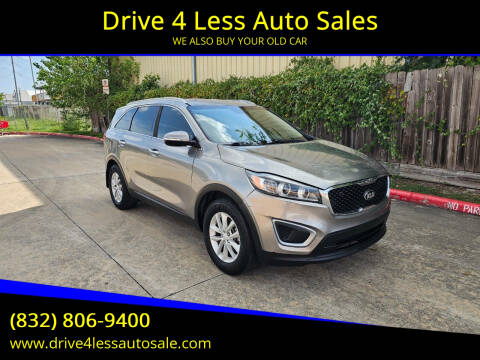 2016 Kia Sorento for sale at Drive 4 Less Auto Sales in Houston TX