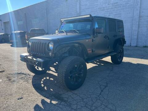2015 Jeep Wrangler Unlimited for sale at M-97 Auto Dealer in Roseville MI