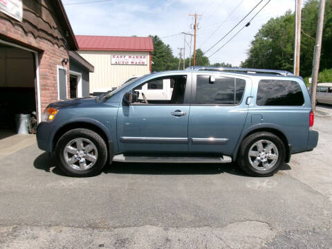 2011 Nissan Armada for sale at East Barre Auto Sales, LLC in East Barre VT