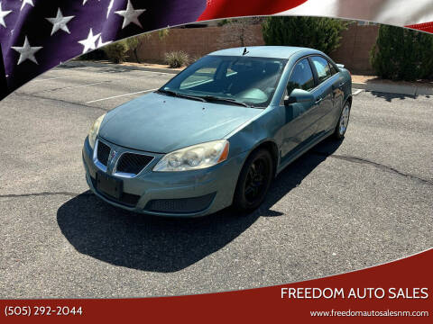 2009 Pontiac G6 for sale at Freedom Auto Sales in Albuquerque NM