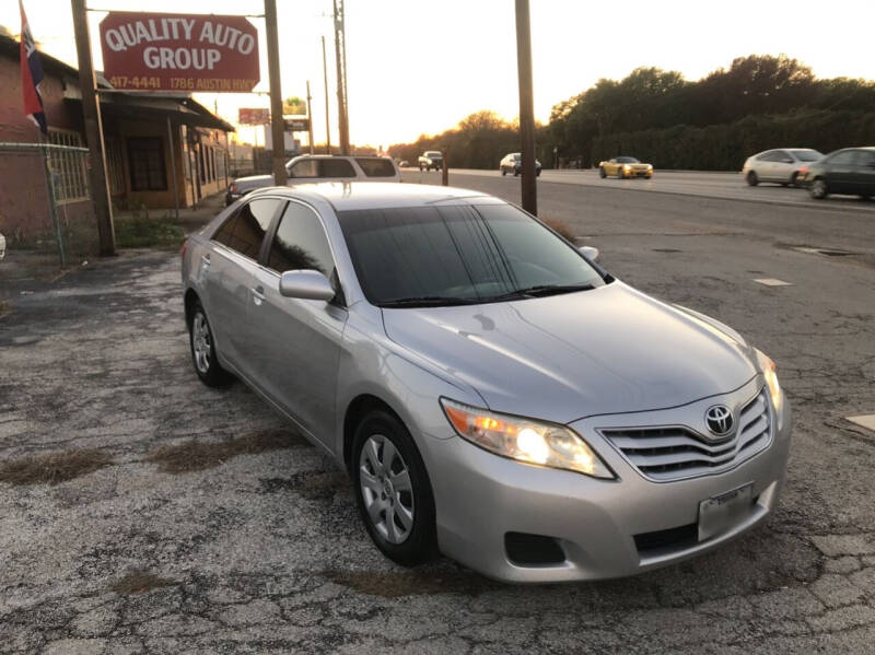 2010 Toyota Camry for sale at Quality Auto Group in San Antonio TX