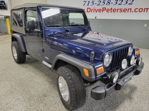 2006 Jeep Wrangler for sale at PETERSEN CHRYSLER DODGE JEEP - Used in Waupaca WI